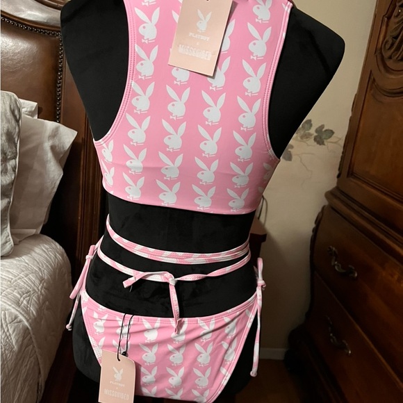 PLAYBOY SPORTS POLO BIKINI TOP SET - Picture 3 of 5